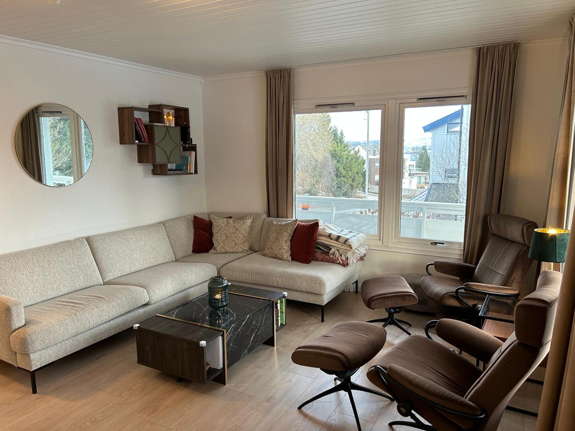 Arctic 3 Room Apartment - Aurora View - Free Parking Tromsø Zewnętrze zdjęcie